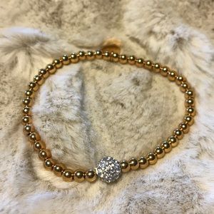 RUSTIC CUFF— Gold with White “Ireland Mini”❗️